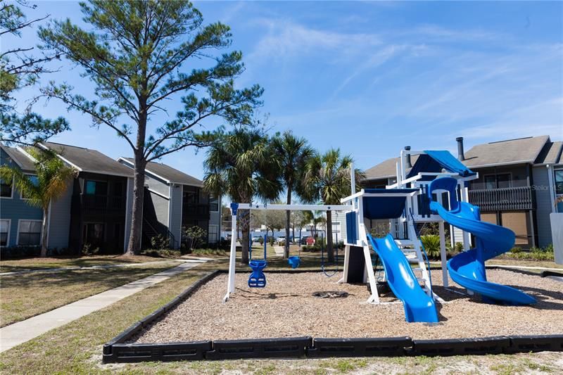 Renovated playground