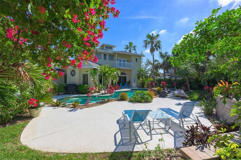 Massive Private Backyard.