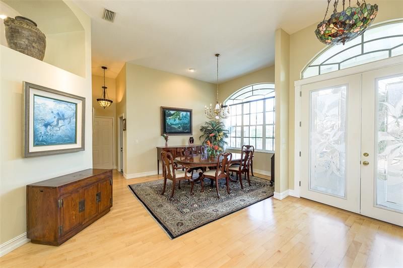 Entryway & Formal Dining Room.