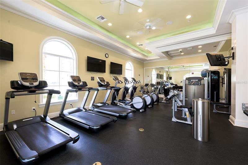 Fitness Center, Minorca Condominium Amenities.