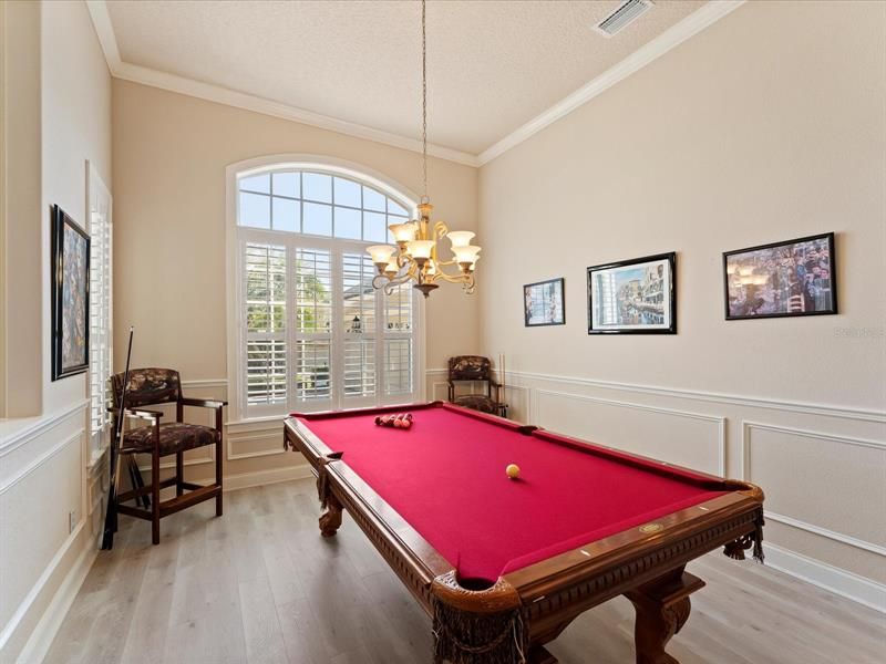 Dining Room - Currently used for pool table.