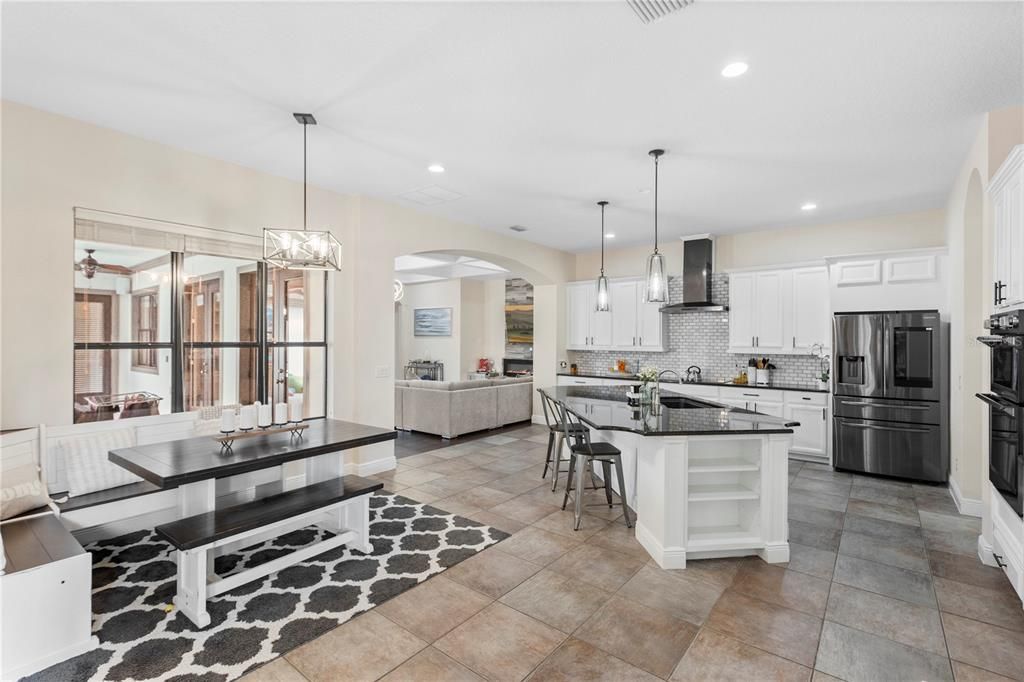 Breakfast Nook / Kitchen  View