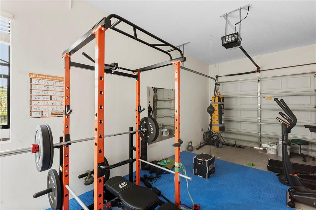 Third Car Garage / Home Gym