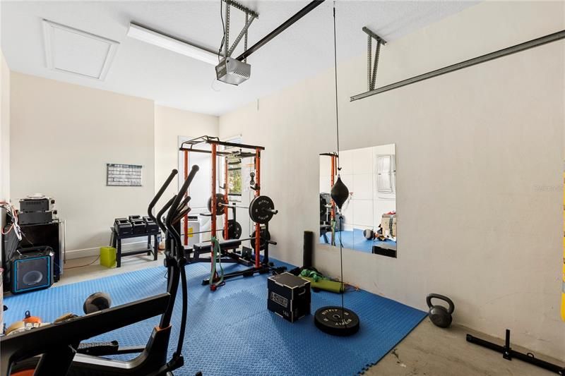 Third Car Garage / Home Gym