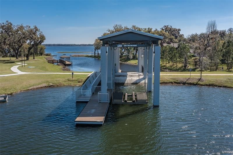 Bridge to pass the boat to Alligator Lake 24hrs.