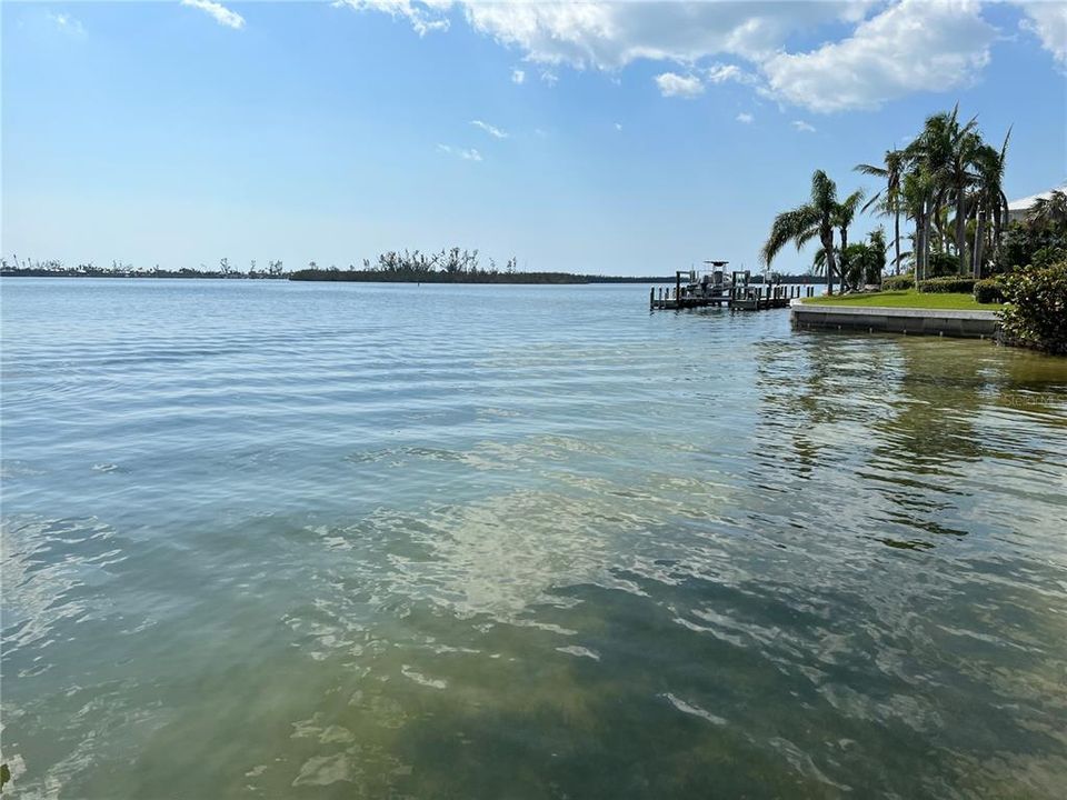 Water view from dock