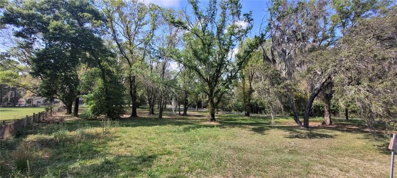 View of lot from southeast corner