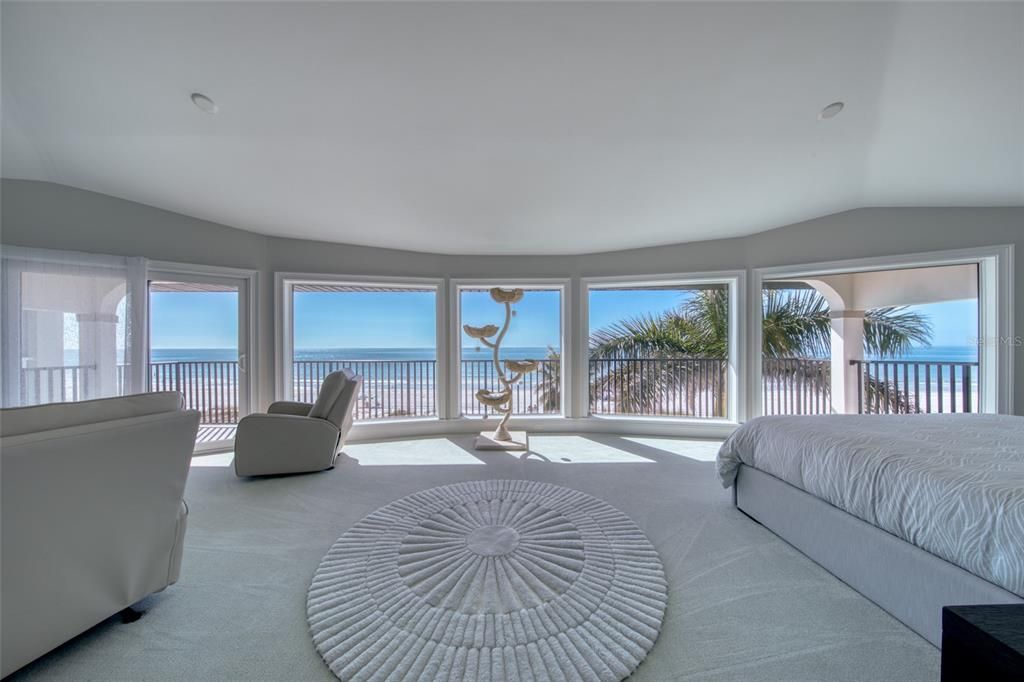 Master Bedroom with panoramic views