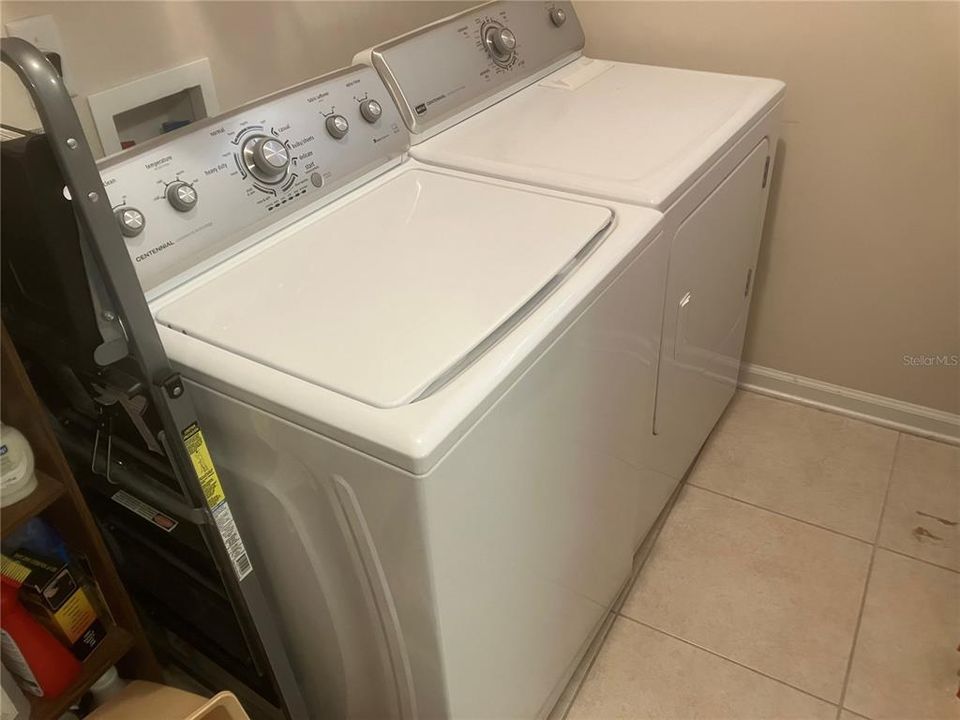Washer and Dryer stay