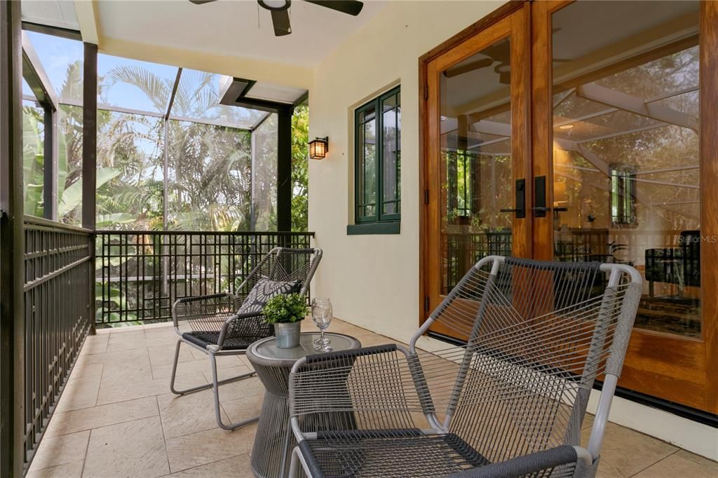 screened in porch second floor