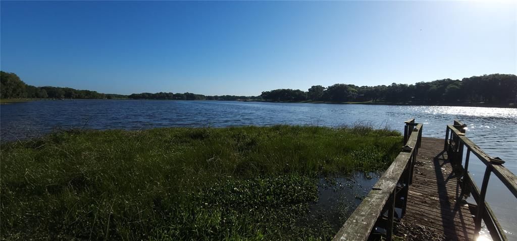 Lake and wood dock-needs replacement