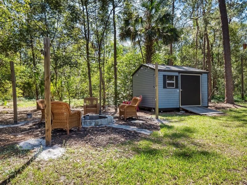 Extra storage shed for all the toys