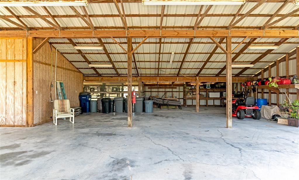 barn equipment area