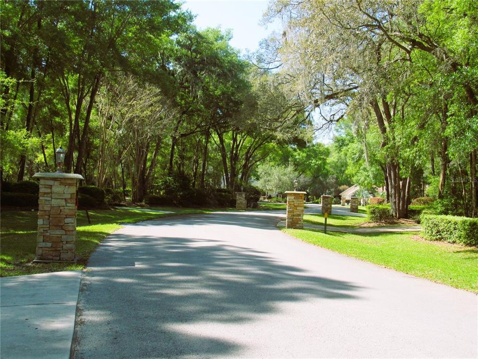 Street View Of Entrance Into "The Boundary" Of Rainbow Springs!