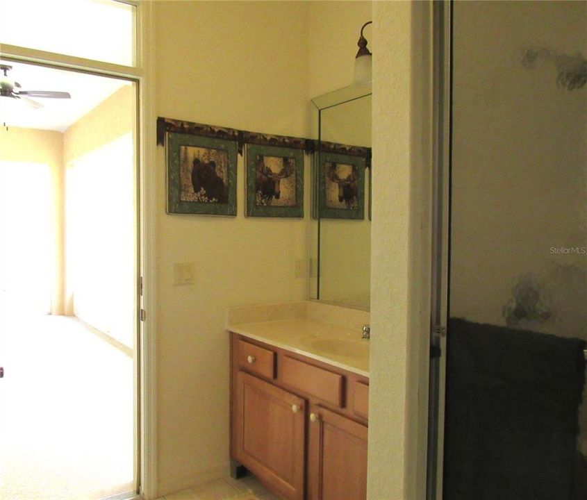 3RD Full Bath With French Door Open To Lanai.