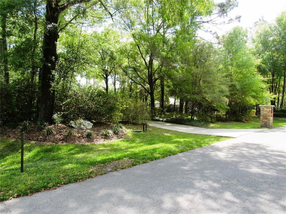 Long- Winding Driveway Entering The Home & Property!