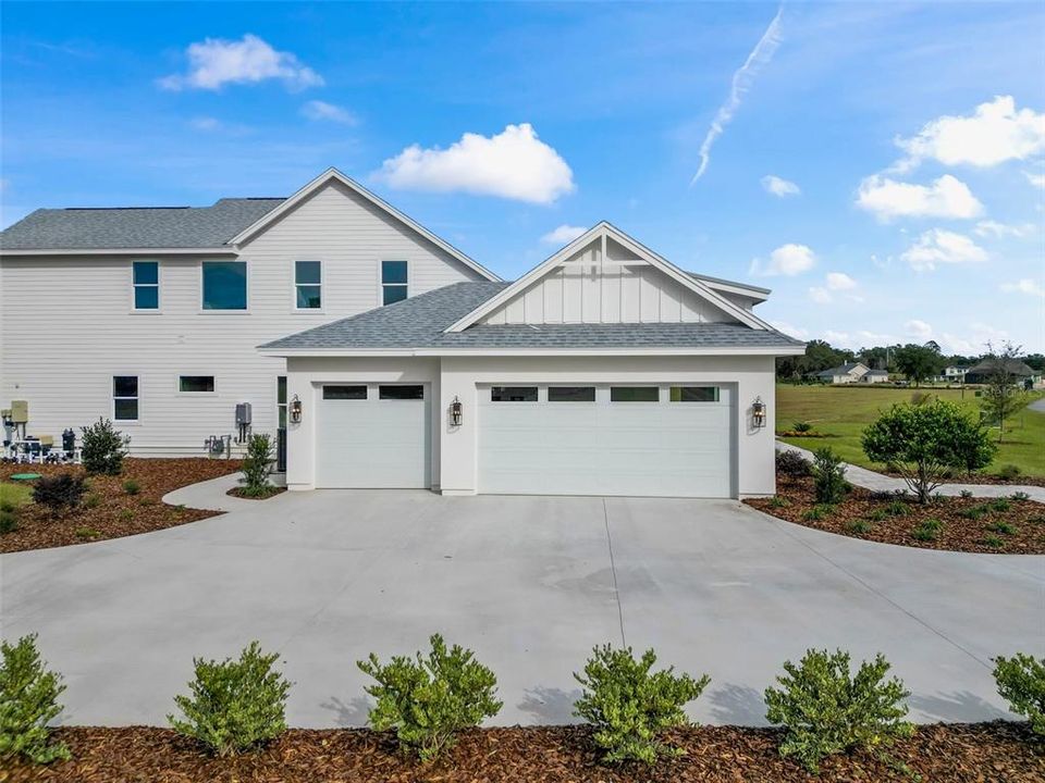 3-Car Side Entry Garage