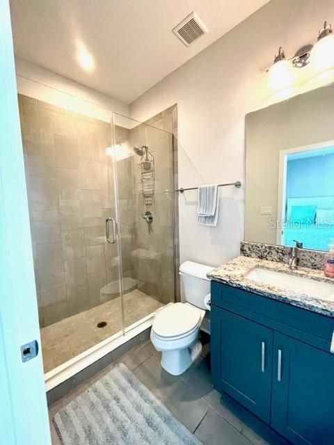 Master Bath with Walk-In Shower.