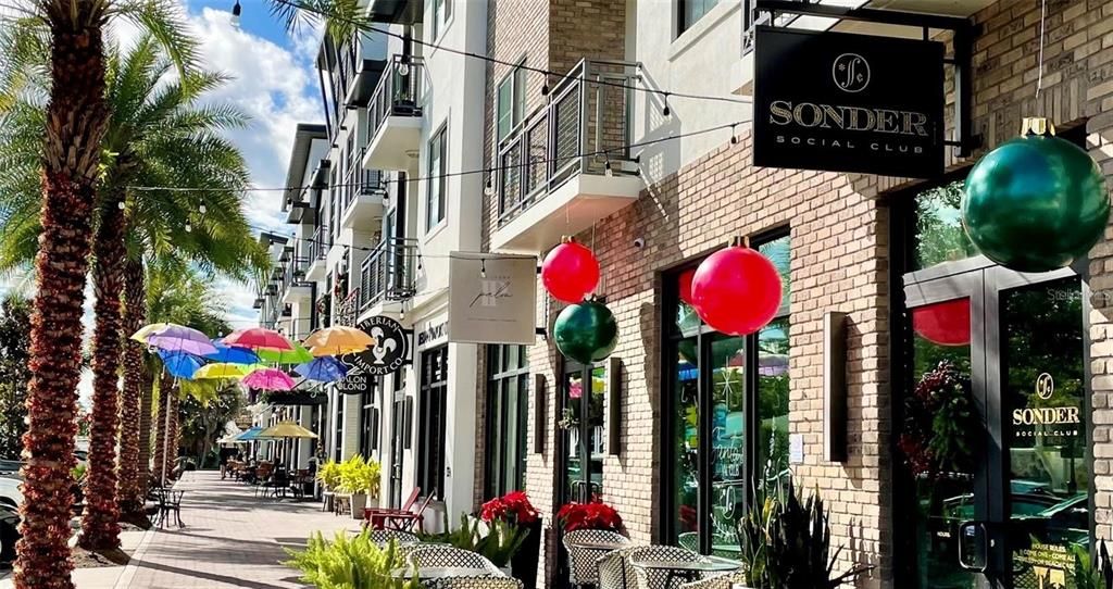 Enjoy walking to the many downtown Restaurants & Shops.
