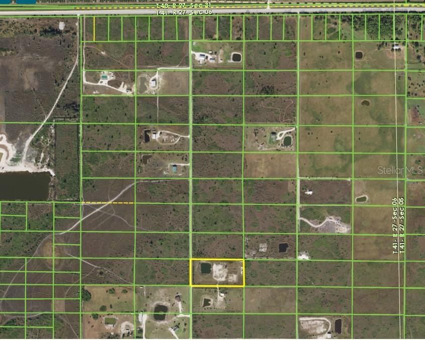 Property Location south and off of SR74.