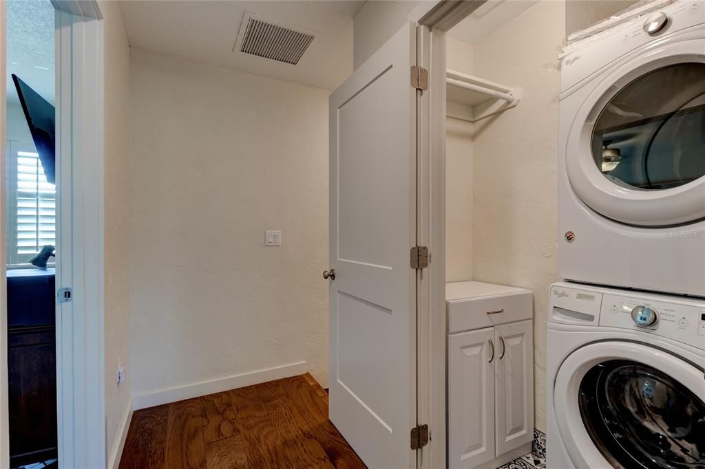 2ND FLOOR - WASHER - DRYER IN LAUNDARY ROOM