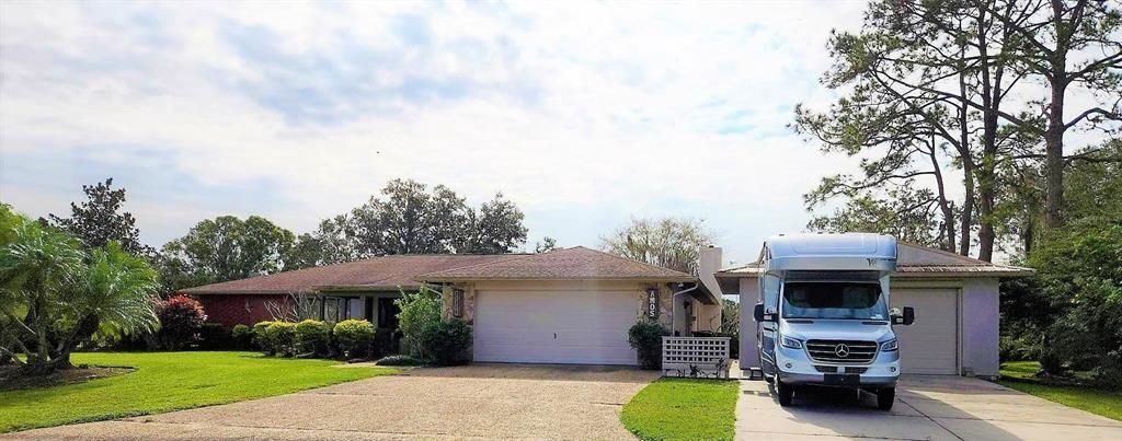 Main house and Detached 2 car garage