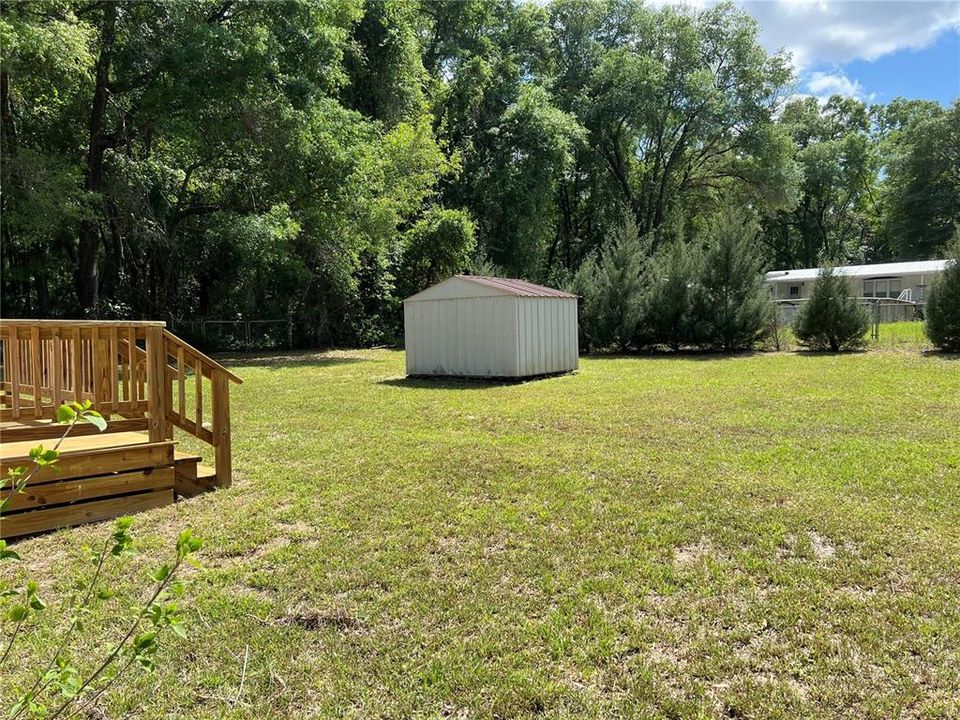 Utility building for storage