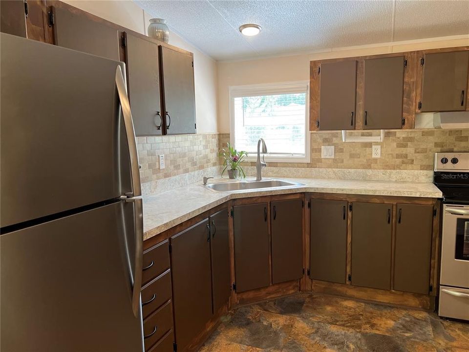 Bright and open kitchen