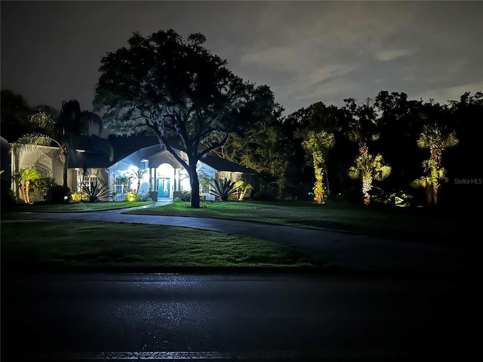 Night View of Home