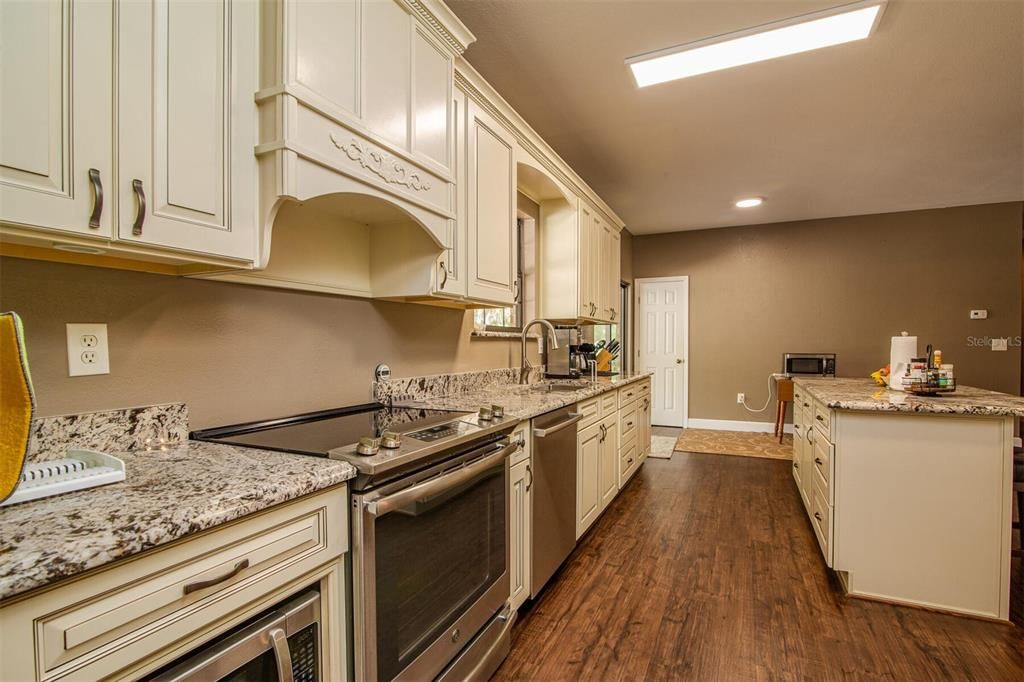 Spacious Kitchen with updated counter/tops