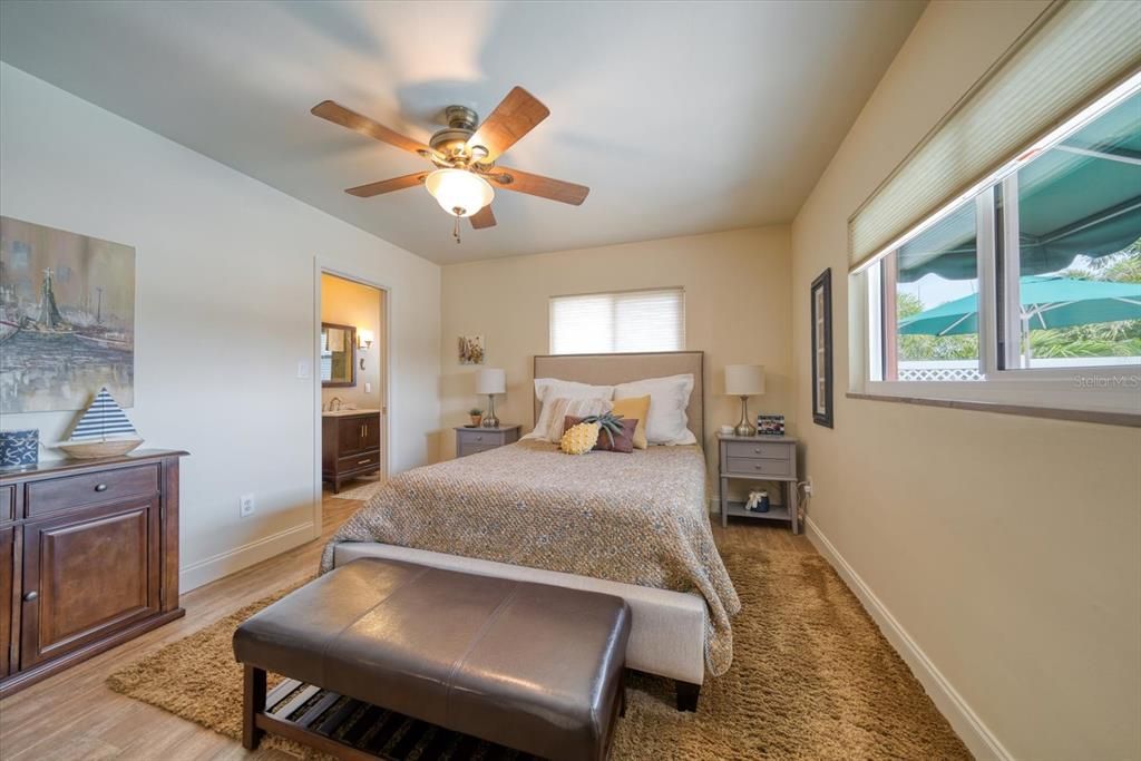 third bedroom offers the guests privacy in a world of comfort!