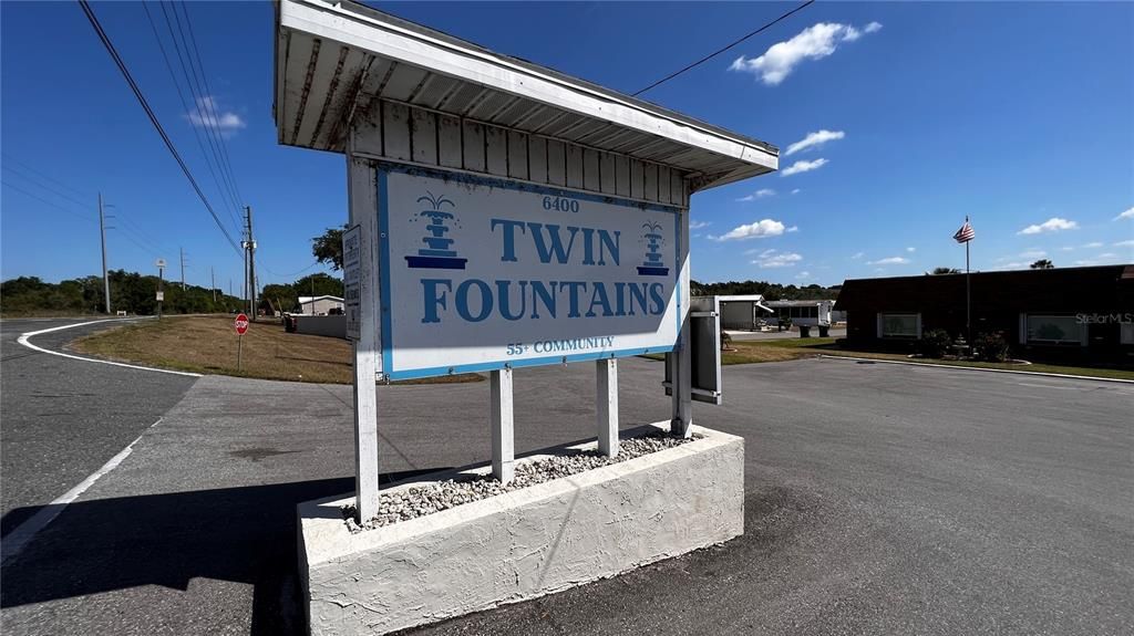 Welcome to 55+ community Twin Fountains