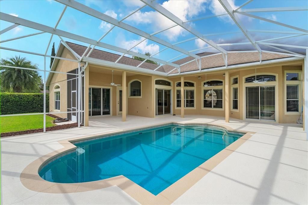 Pool with Covered Lanai
