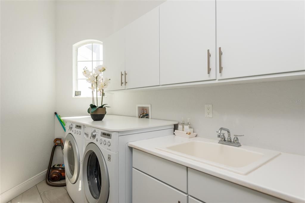 First floor laundry room