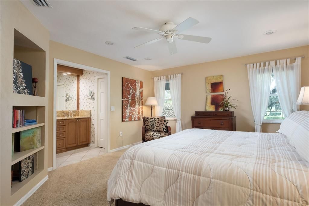 Primary Bedroom with two walk-in closets