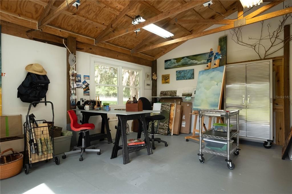 Fully air-conditioned studio/workshop