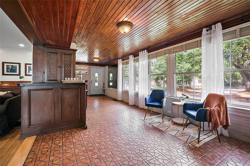 Foyer leading to Living and Family Room