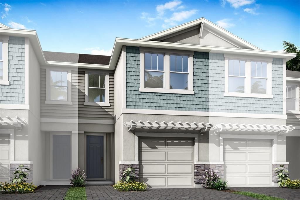 Craftsman Exterior Rendering