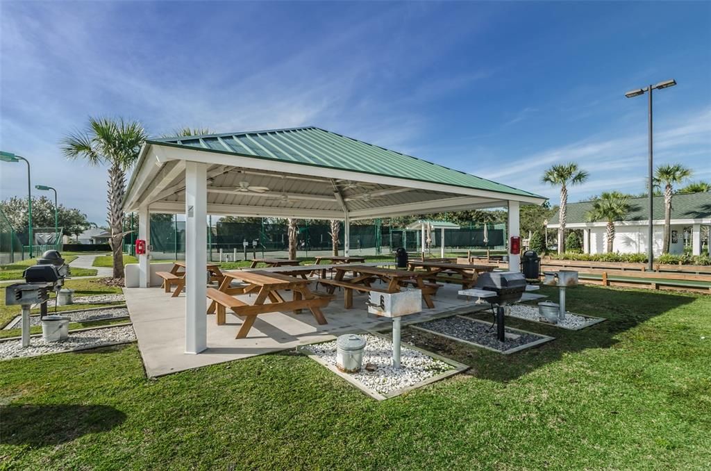 Outdoor Pavilion for residents use
