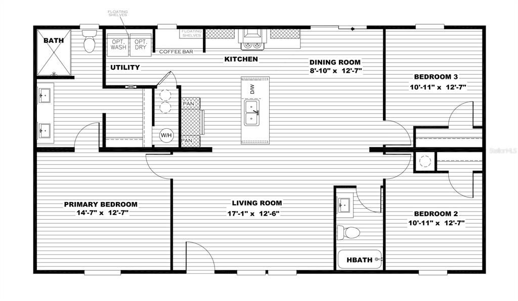 Недавно продано: $199,900 (3 спален, 2 ванн, 1344 Квадратных фут)