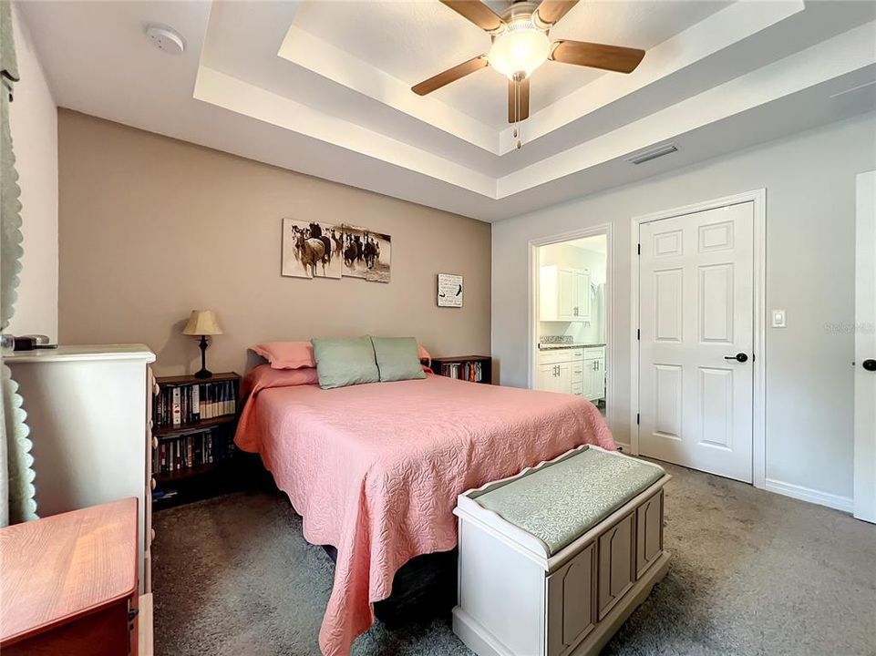 Spacious master bedroom