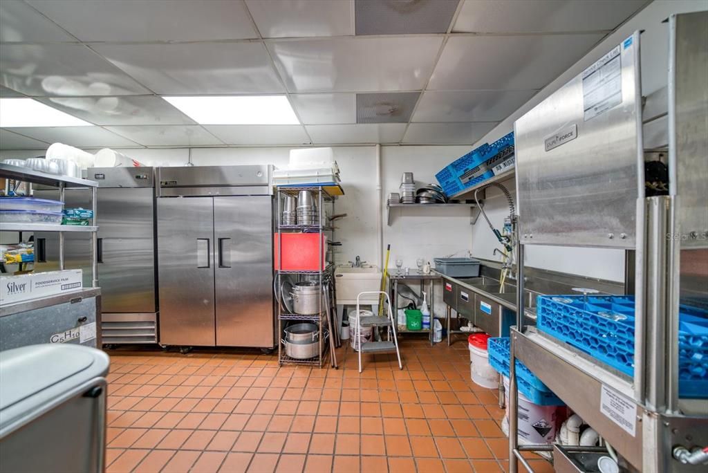 Commercial entity presently used as kitchen