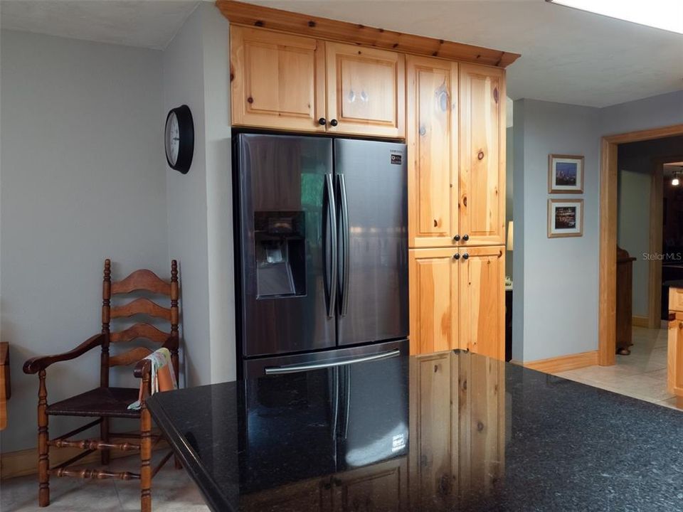 Kitchen, pantry cabinets