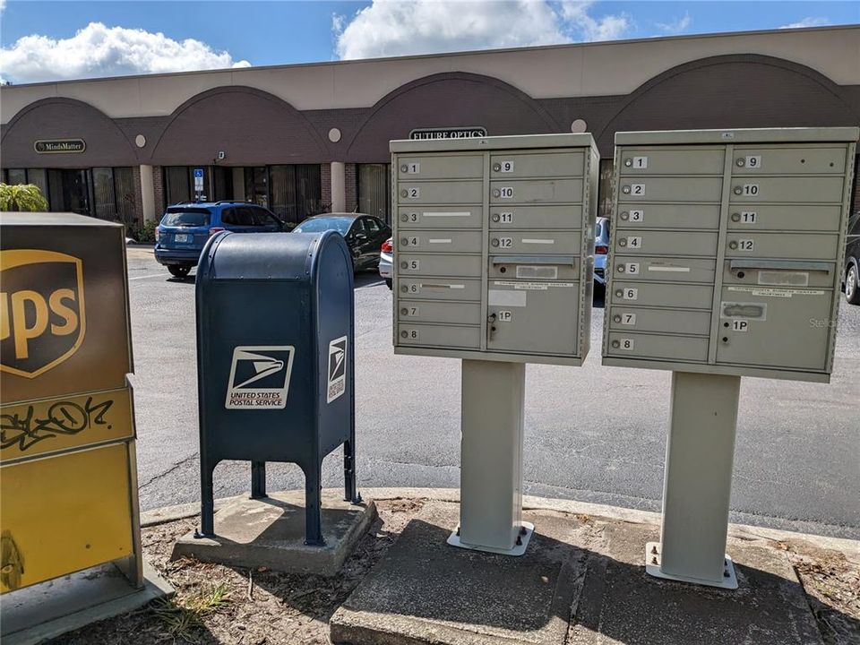 Mailboxes Post Office Box, and UPS Drop off