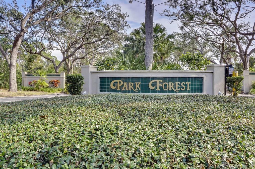 PARK FOREST IS A GATED 55+COMMUNITY THAT OFFERS A TON OF ACTIVITIES YEAR ROUND