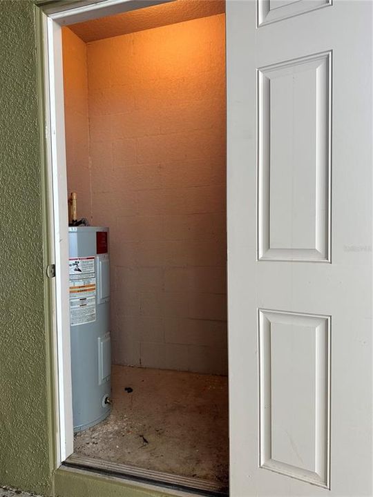 Exterior Storage Room