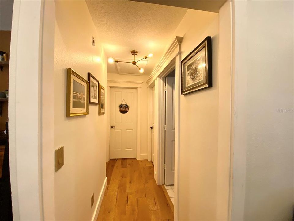 Hallway to Guest Bedrooms and Guest Bath