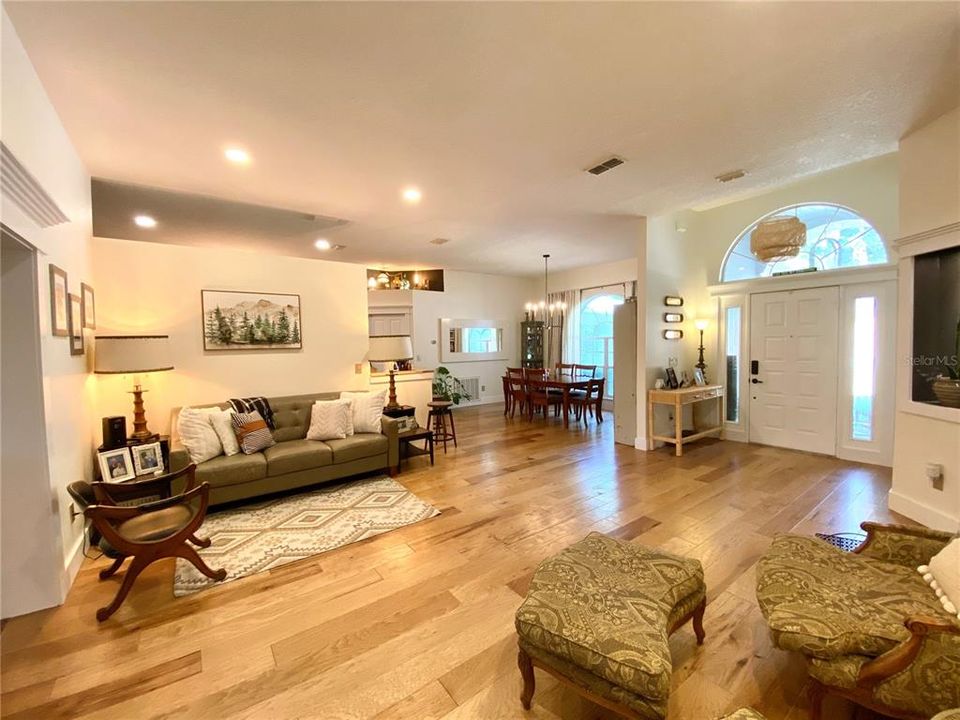 Family Room Facing Dining Area