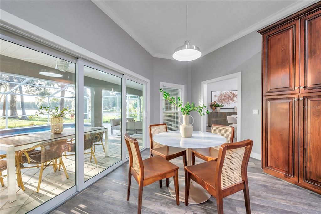 Dinette area off the kitchen.