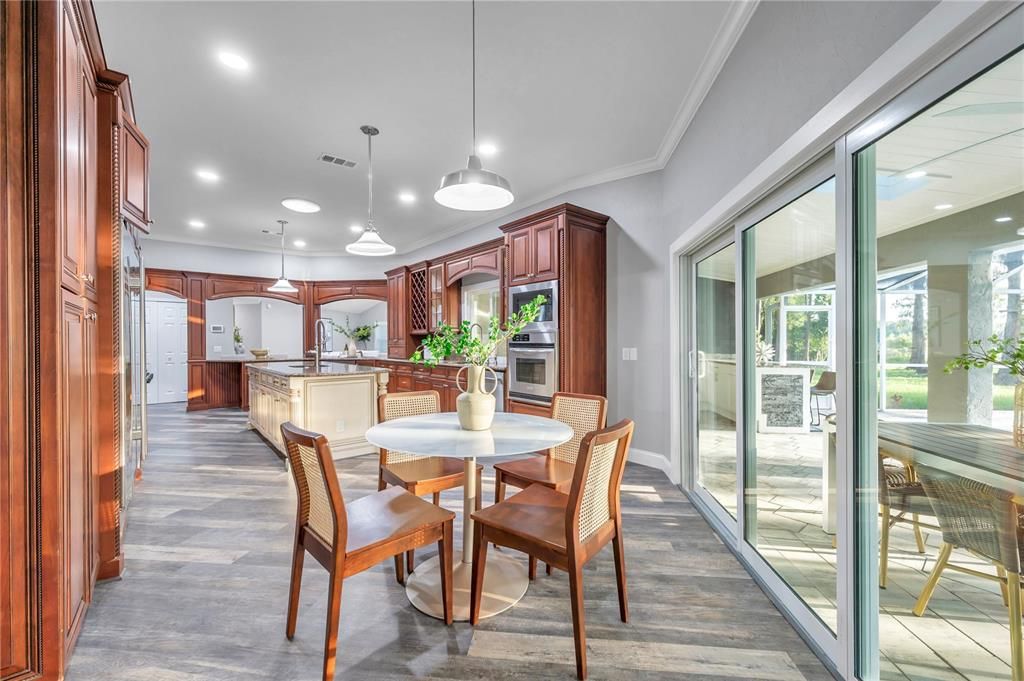 Dinette area off the kitchen.